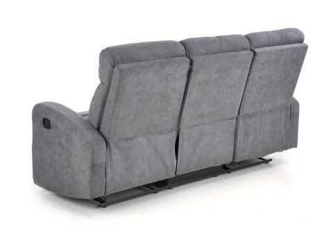 OSLO 3S, sofa 3S ciemny popiel