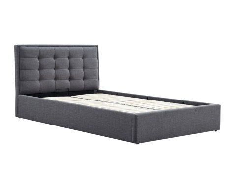PADVA 120cm łóżko z pojemnikiem popielaty