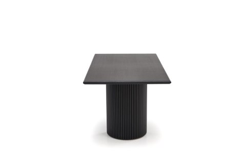 BOLERO stół rozkładany 160-250x90x78 cm dąb naturalny/czarny