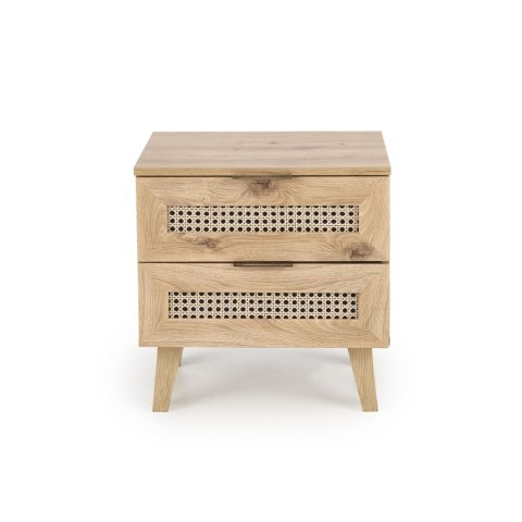 BORNEO SN-1 szafka nocna dąb artisan/czarny