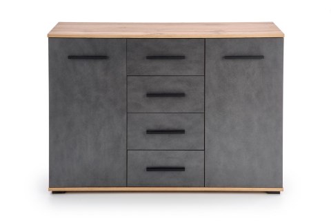LIMA KM-4 komoda dąb wotan / popielaty