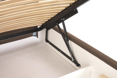 MODULO W4 łóżko 160 - wezgłowie beżowy tap. Monolith 09