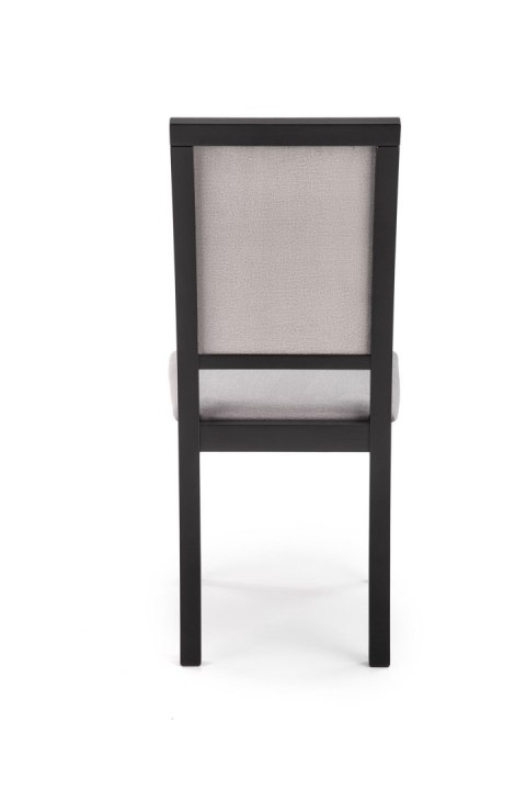 SYLWEK1 krzesło czarny / tap: velvet Monolith 85 (popiel)