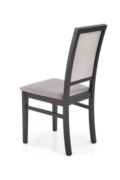 SYLWEK1 krzesło czarny / tap: velvet Monolith 85 (popiel)