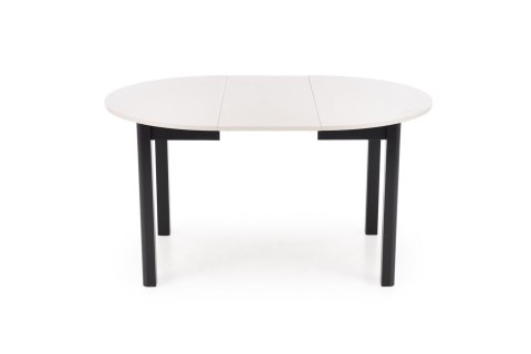 RINGO stół kolor blat kaszmir, nogi - czarny (102-142x102x76 cm)