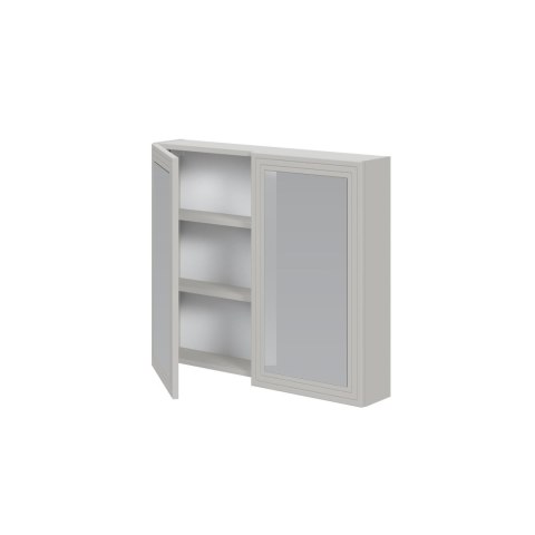 TORETO Szafka lustrzana 70x80/2D (MDF ramiak) cashmere