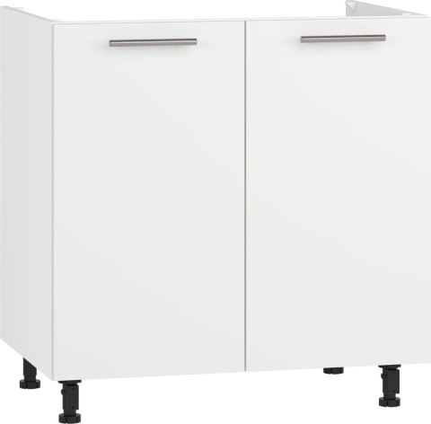 VENTO DK-80/82 szafka zlewozmywakowa front: biały mat