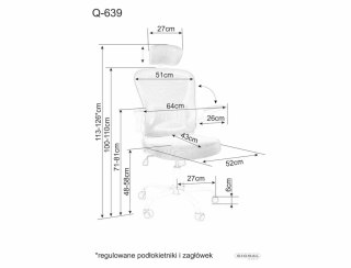 Fotel obrotowy Q-639