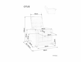 Fotel Otus Velvet
