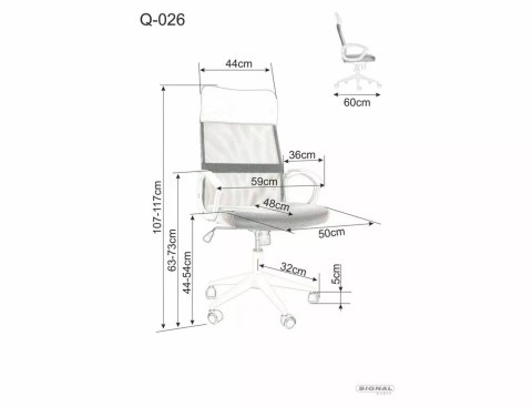 Fotel obrotowy Q-026