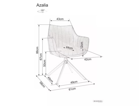 Krzesło Azalia Brego
