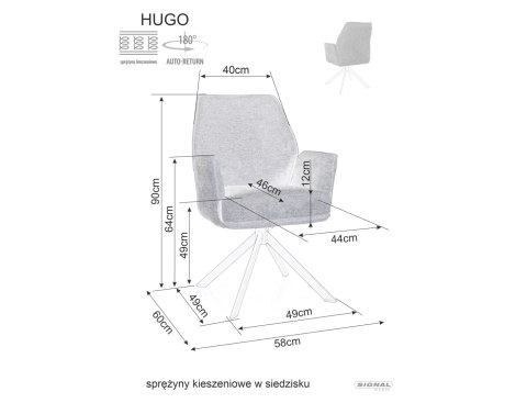 Krzesło Hugo Brego