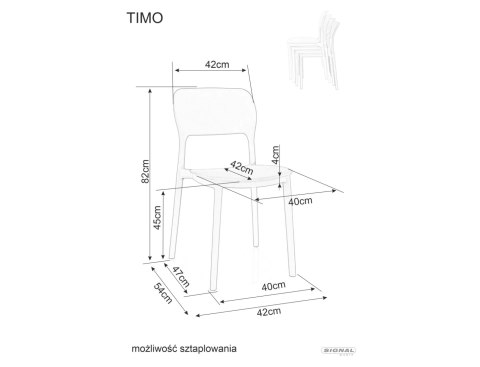Krzesło Timo