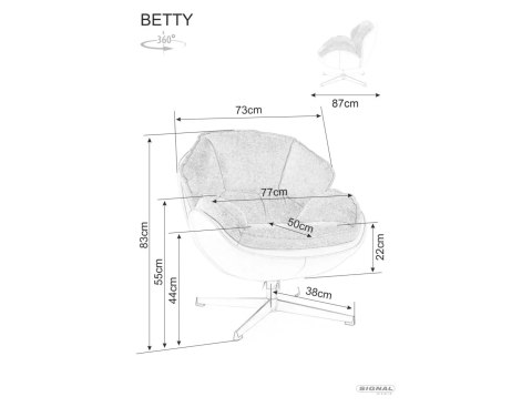 Fotel Betty