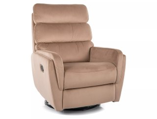 Fotel rozkładany Argos Velvet