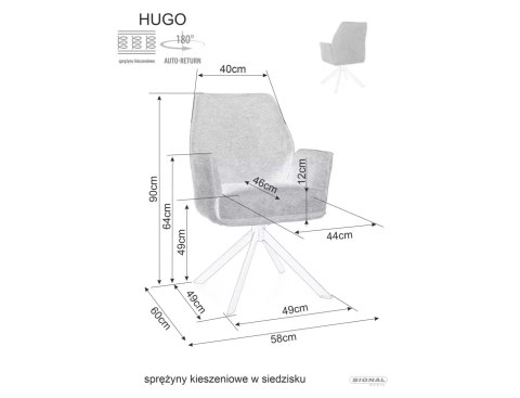 Krzesło Hugo Brego