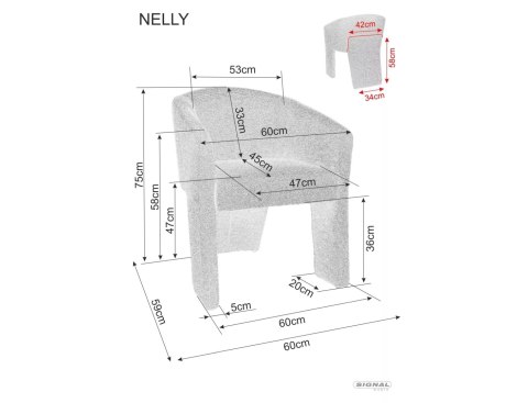 Fotel Nelly Brego