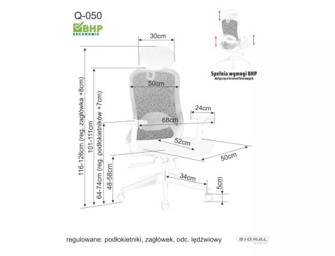 Fotel obrotowy Q-050