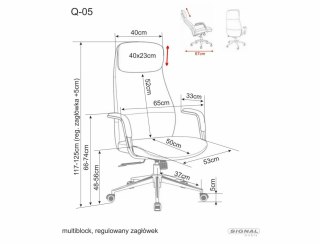 Fotel obrotowy Q-05