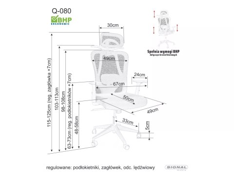 Fotel obrotowy Q-080