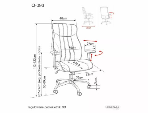 Fotel obrotowy Q-093
