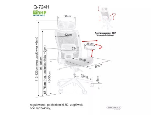 Fotel obrotowy Q-724H