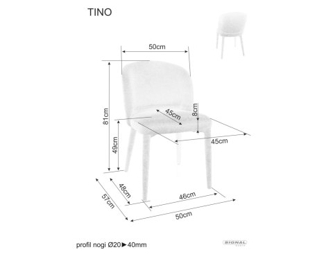 Krzesło Tino Wind