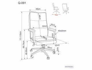 Fotel obrotowy Q-091