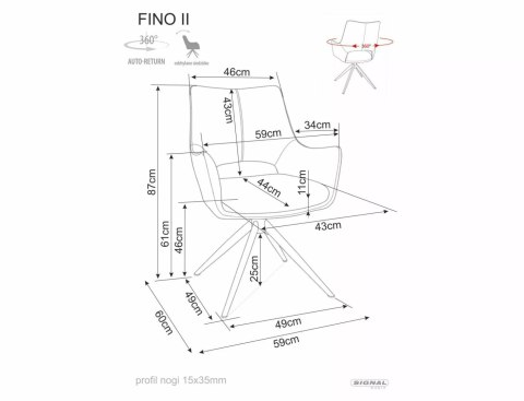 Krzesło Fino II