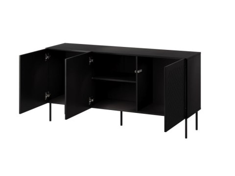 SIENA komoda 150 czarny