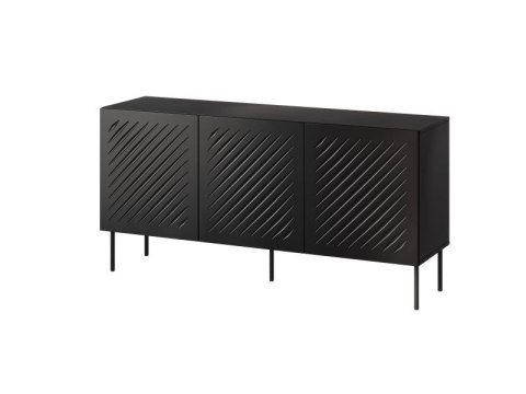 SIENA komoda 150 czarny