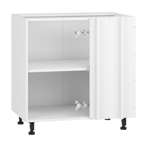 VENTO DN-100/82 korpus, szafka dolna narożna biały