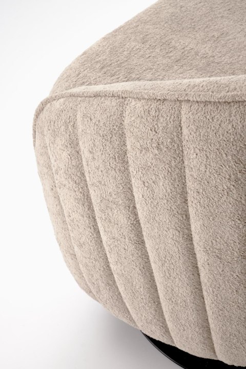 BASILIO fotel wypoczynkowy z funkcją obracania, cappuccino