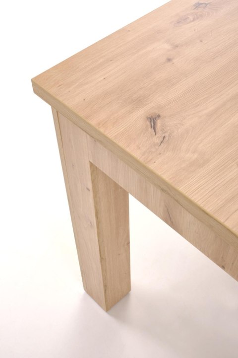 GIZMO stół rozkładany blat - dąb artisan, nogi - dąb artisan