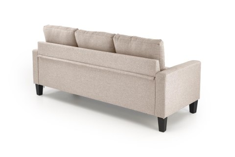 GERSON sofa z podnóżkiem beżowy