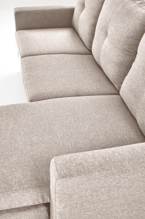 GERSON sofa z podnóżkiem beżowy