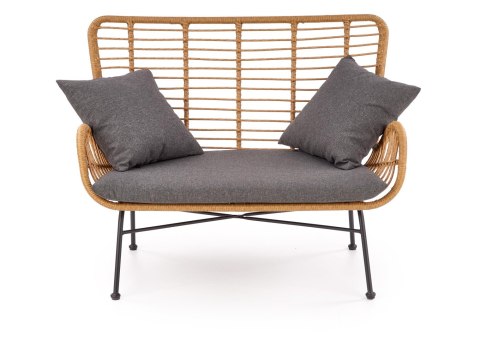 IKARO XL sofa naturalny-popiel