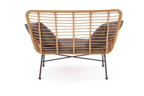 IKARO XL sofa naturalny-popiel