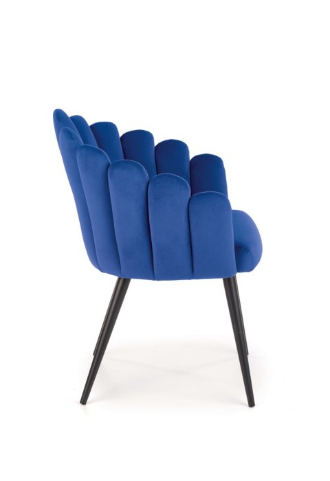K410 krzesło granatowy velvet